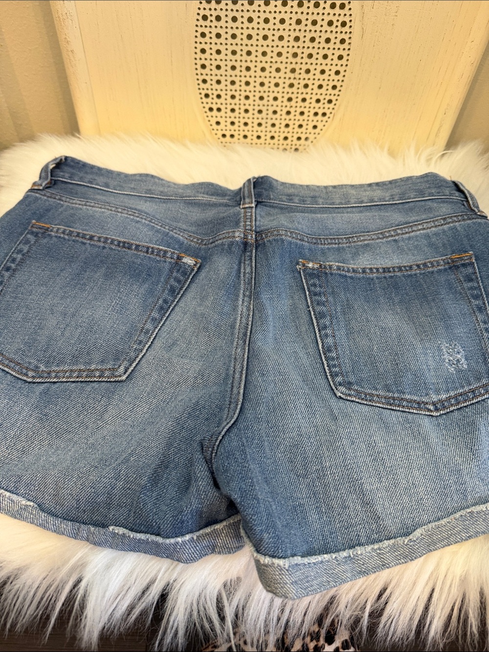 J Crew Classic Blue Denim Women’s Jeans Shorts Sz- 30 - Picture 3 of 5